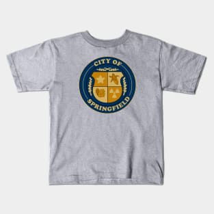 Springfield City Emblem Kids T-Shirt